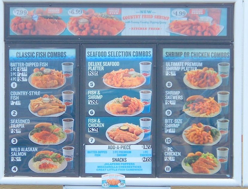 Imagine yourself at Captain D’s in Alvin TX With Fried Fish, Shrimp and ...