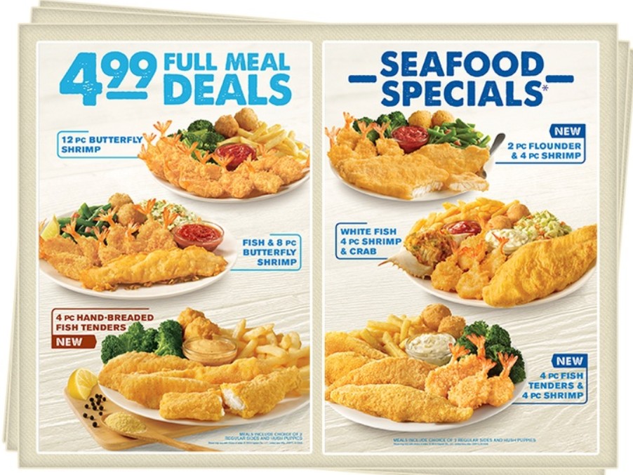 Imagine yourself at Captain D’s in Alvin TX With Fried Fish, Shrimp and ...